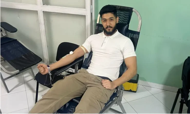 التبرع بالدم