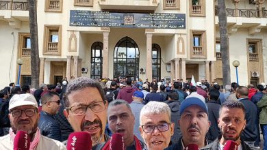 التنسيق النقابي بسطات يُعلن الحداد ويتضامن مع ضحايا العنف المدرسي ” فيديو”