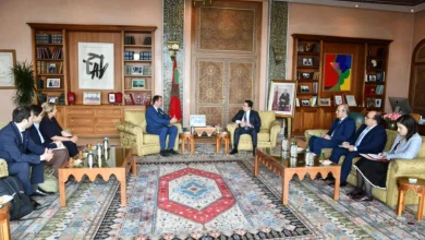 بوريطة يستقبل عمدة مدينة مونبليي الفرنسية