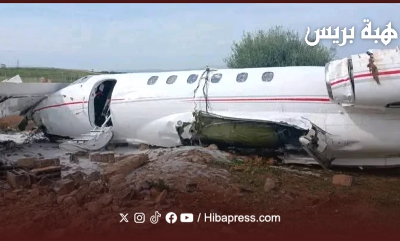 انزلاق طائرة خاصة بفاس